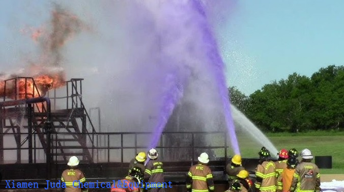 Purple K powder for extinguisher