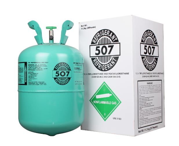 R507 Samanstendur af R135 R134a R600a